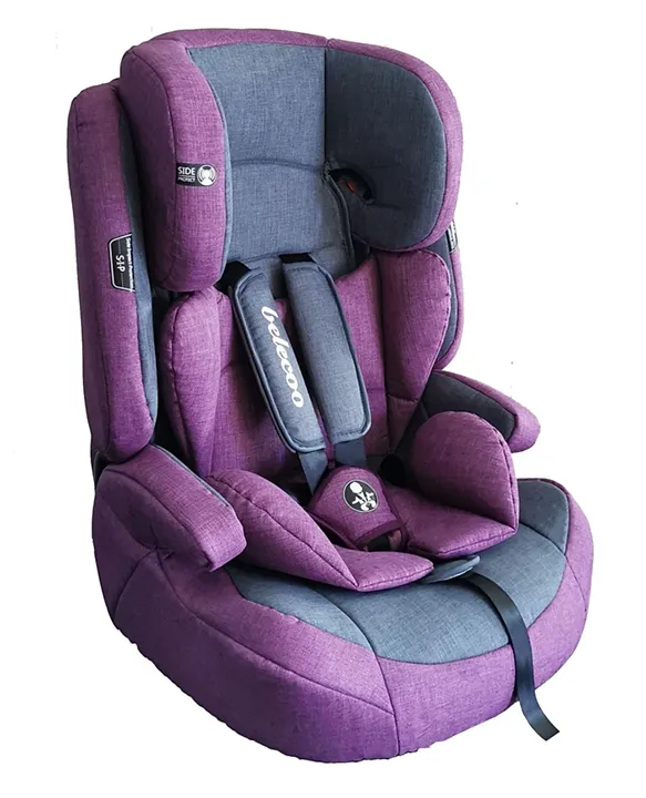Belecoo Sip Car Seat Purple In, Purple Car Seat