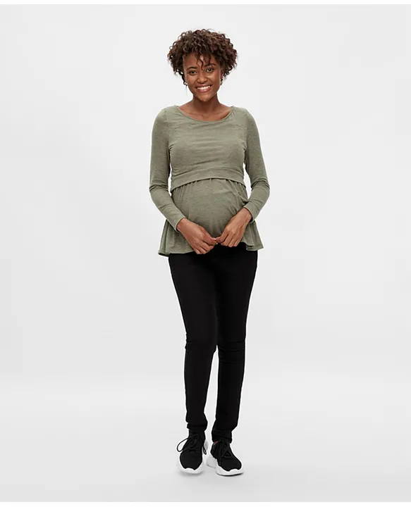 Mamalicious Maternity Top Grey Online in Oman, Buy at Best Price from   - 89eeaae843461