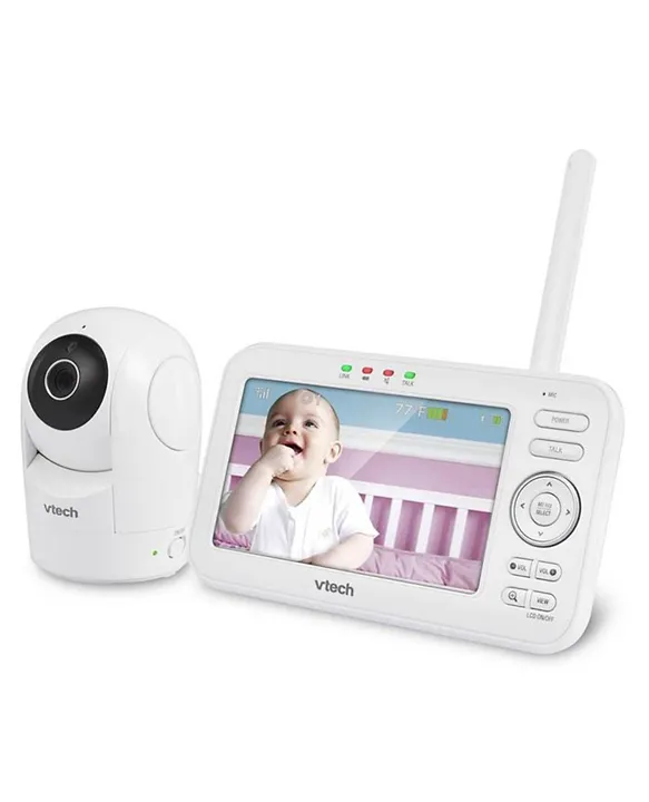 Vtech 5 Digital Video Baby Monitor With Pan Tilt Camera Free Tommy The Turtle Storytelling Soother Online In Uae Buy At Best Price From Firstcry Ae 8b97dae0550d3