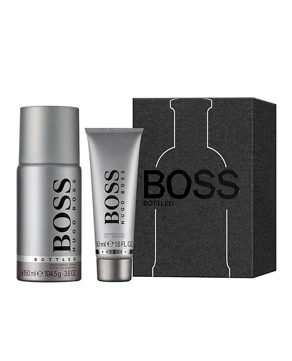 HUGO BOSS Bottled Deodorant 150mL Shower Gel 50mL Gift Set Fresh Scented Body Care Combo Online in UAE Buy at Best Price from FirstCry.ae 8d4b6aeeb1c34