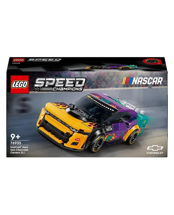 LEGO Speed Champions NASCAR Next Gen Chevrolet Camaro ZL1 76935 Playset 328 Pieces Online UAE Buy Building Construction Toys for 9 15Years at FirstCry.ae 8d7e0ae1a3e75