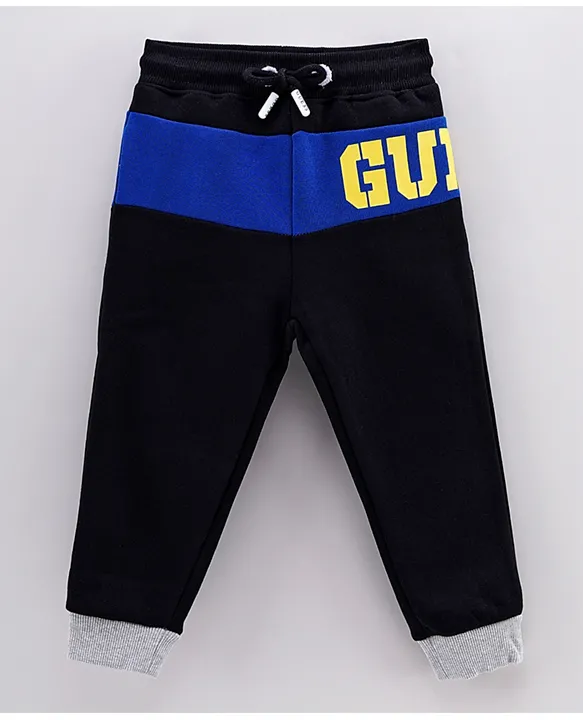 Buy Guess Kids Drawcord Joggers Jet Black for Boys (1-2Years