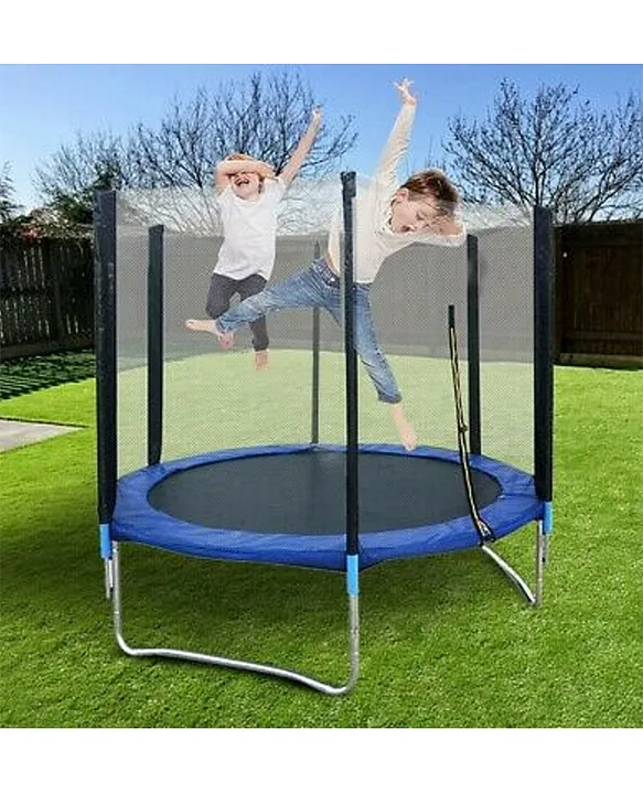 6 foot trampoline with enclosure hotsell