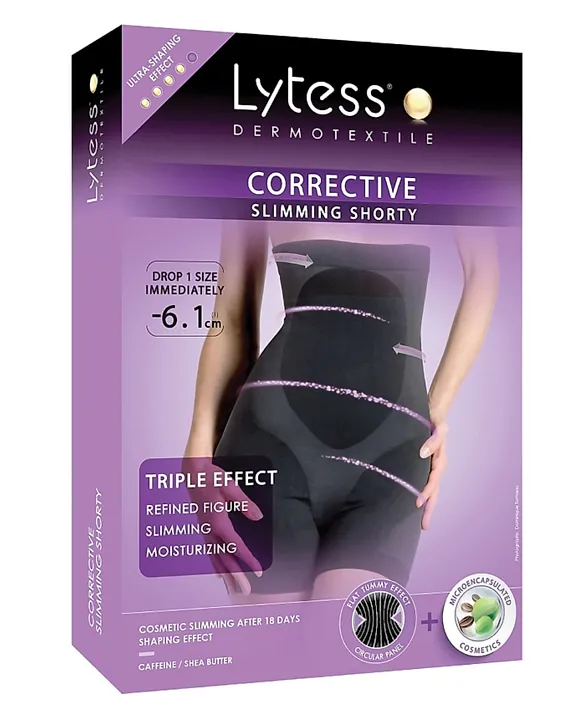 Lytess Corrective Slimming Shorty Black Online in UAE, Buy at Best Price  from  - 9239eaea91cb0