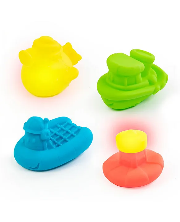 Sassy Bath Toys Light Up Buoy Submarine Set 4 Pieces STEM Learning Water Activated Lighting 6M Dimensions 13.97x8.89x8.89cm Online Oman Buy Bath Toys for 6 12Months at FirstCry.om 9334eaedca7d5