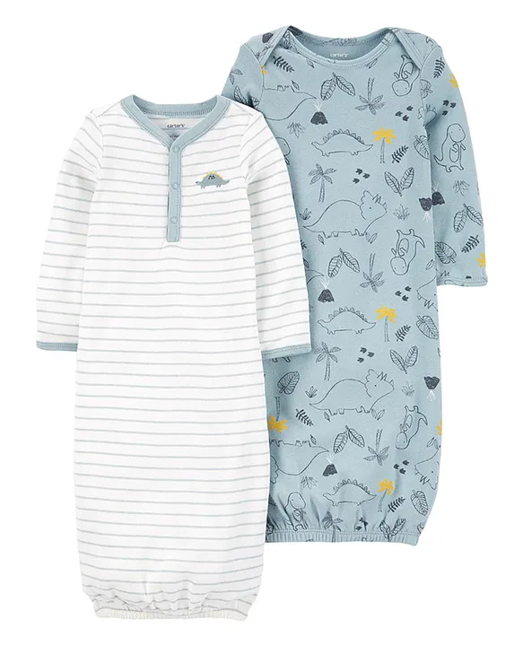 Carters 2Pack Sleeper Gowns Multicolor Online in Oman Buy at Best