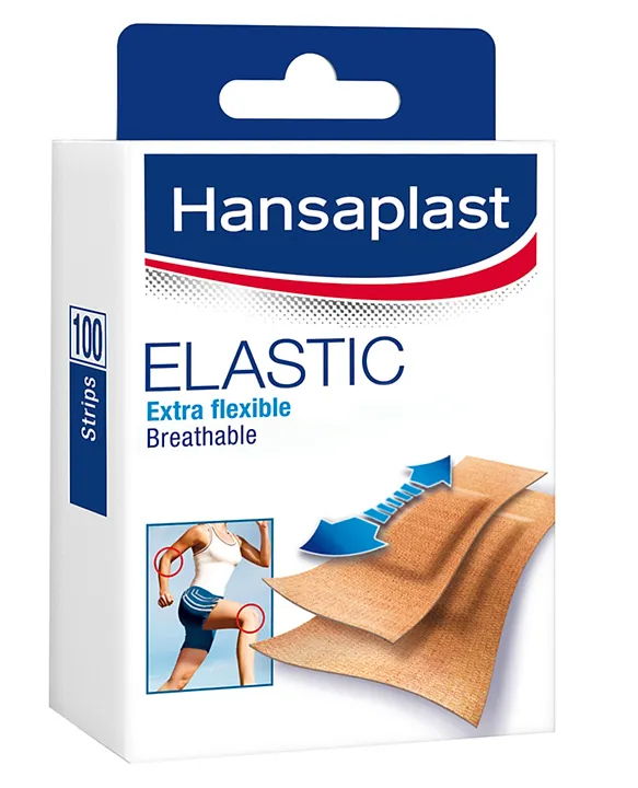 Hansaplast Elastic Plasters - Flexible Wound Protection