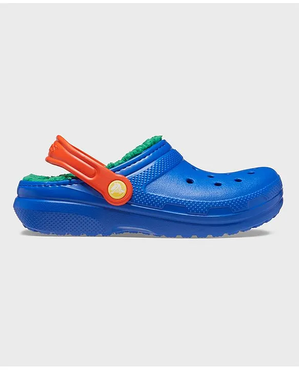 Buy Crocs Lined Back Strap Closure Clogs Blue Bolt for Both 6 12Months Online Shop at FirstCry.ae 9d0b3ae53b7a7