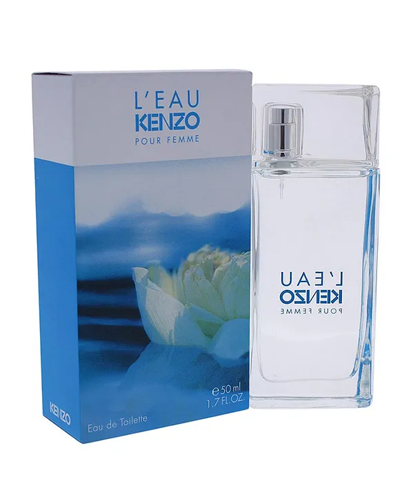 Kenzo Leau Pour Femme EDT 50mL Aquatic Floral Scent with Frosted Mint Lotus Flower Online in Oman Buy at Best Price from FirstCry.om 9de9fae3e2845