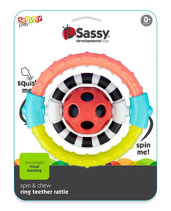 Sassy ring hot sale rattle