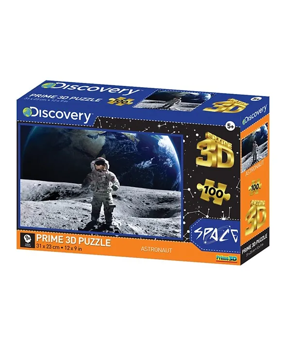 Prime 3D Discovery Licensed Astronaut 3D Puzzle 100 Pieces Online Oman, Buy  Puzzle Games & Toys for (5-10Years) at  - a3049ae7730f9