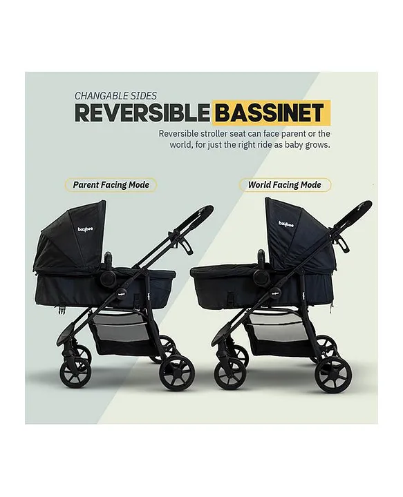 Parent facing clearance stroller from birth