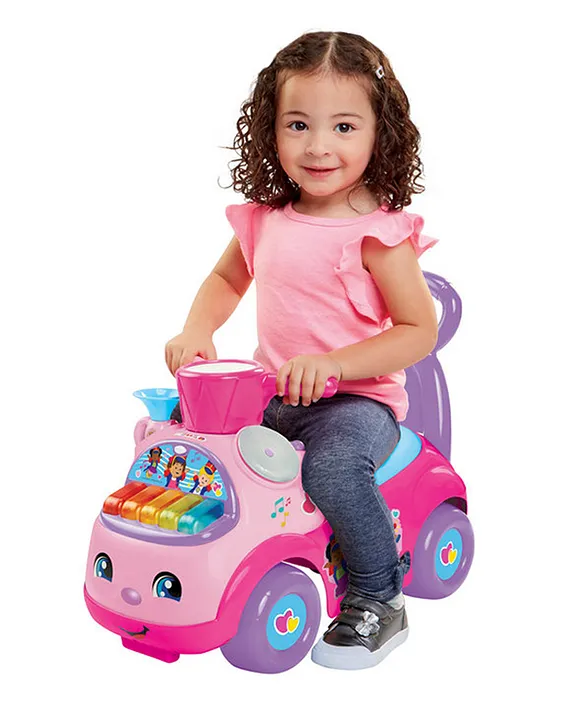 Fisher price music parade deals ride on pink