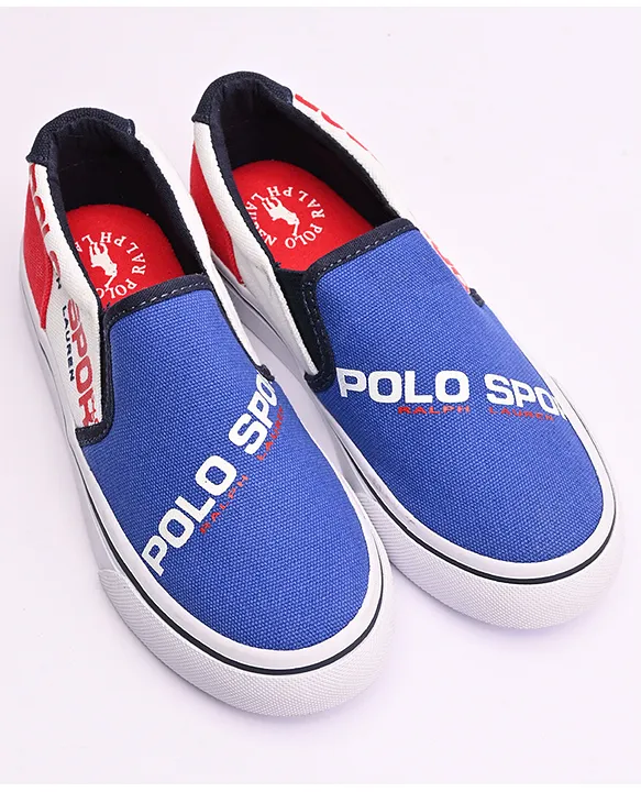 Buy Polo Ralph Lauren Thompson Slip On Shoes Blue for Boys (12-13Years)  Online, Shop at  - a959baeebf925