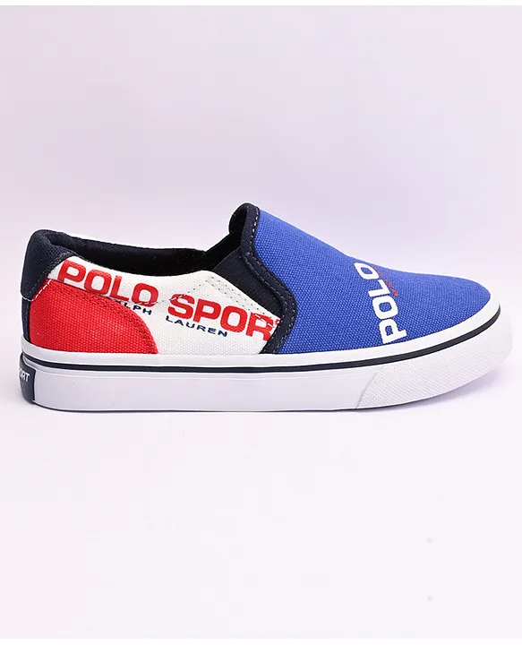 Buy Polo Ralph Lauren Thompson Slip On Shoes Blue for Boys (12-13Years)  Online, Shop at  - a959baeebf925