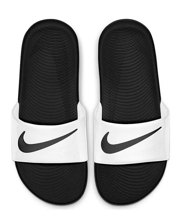 Buy Nike Logo Detail Kawa Slides Black for Boys 3 4Years Online Shop at FirstCry.om a991dae8513d2