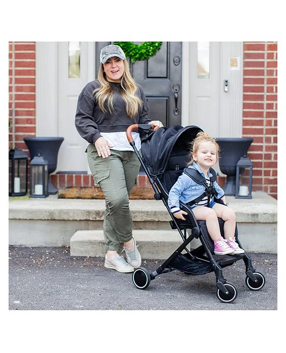 Contours Bitsy Elite Black Stroller TravelFriendly Compact Folding Compatible with 35 Car Seats 03 Years Online in Oman Buy at Best Price from FirstCry.om aa295ae4b38d1