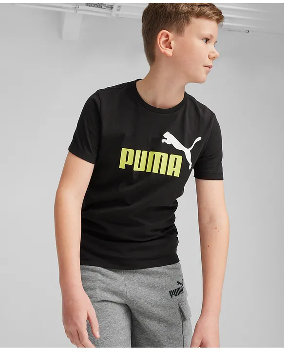 Buy PUMA Classic Logo Tee Black for Boys 4 5Years Online in UAE Shop at FirstCry.ae aab99ae2c69b7