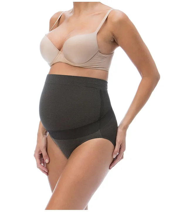 RelaxMaternity 5150 Silver Fibre Over The Bump Maternity Knickers