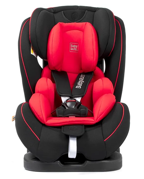 Baby Auto Taiyang Convertible Car Seat for 0 12 Years Side Impact Protection Adjustable Headrest Reclining Red