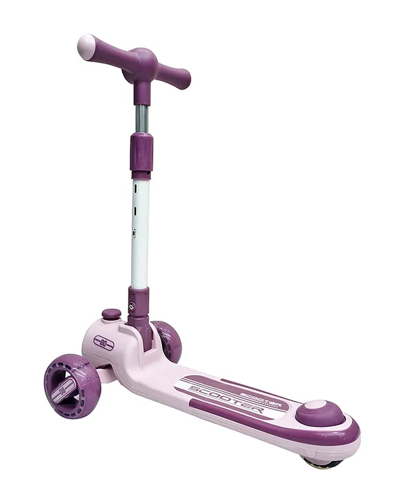 Purple scooter for 3 best sale year old