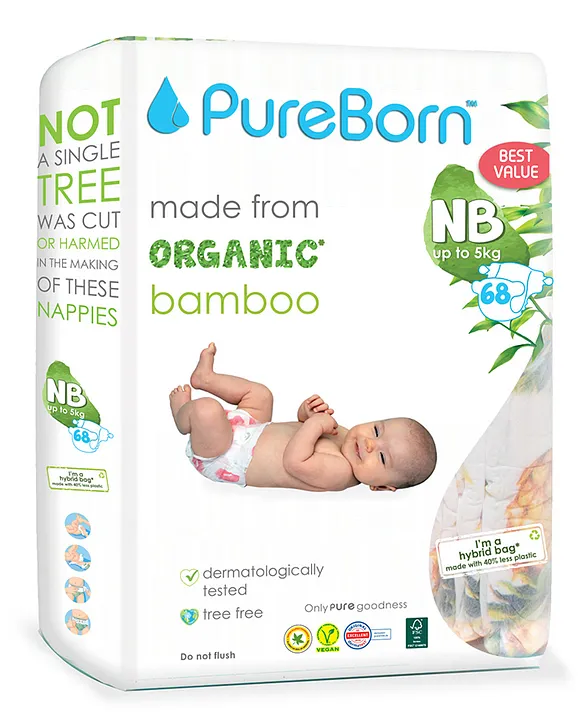 Pure best sale baby nappies