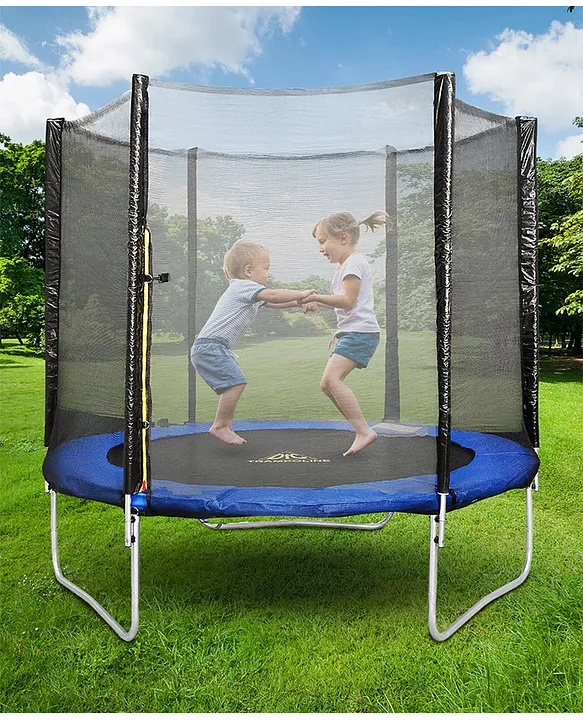 Domijump Trampoline with Enclosure 6 Feet Online UAE Buy Outdoor Play Equipment for 5 10Years at FirstCry.ae b2f84ae7c6479