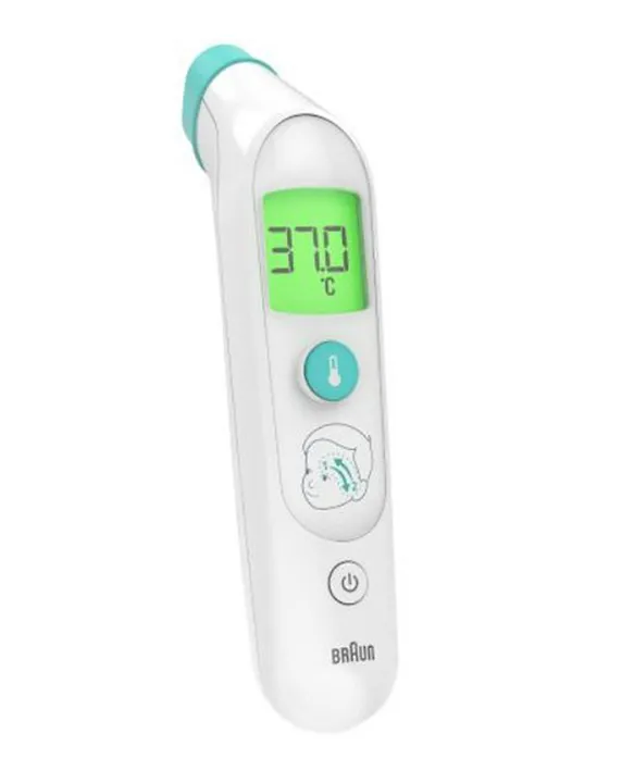 Braun TempleSwipe Thermometer - Digital Thermometer with Color Coded  Temperature Guidance - Thermometer for Adults, Babies, Toddlers and Kids