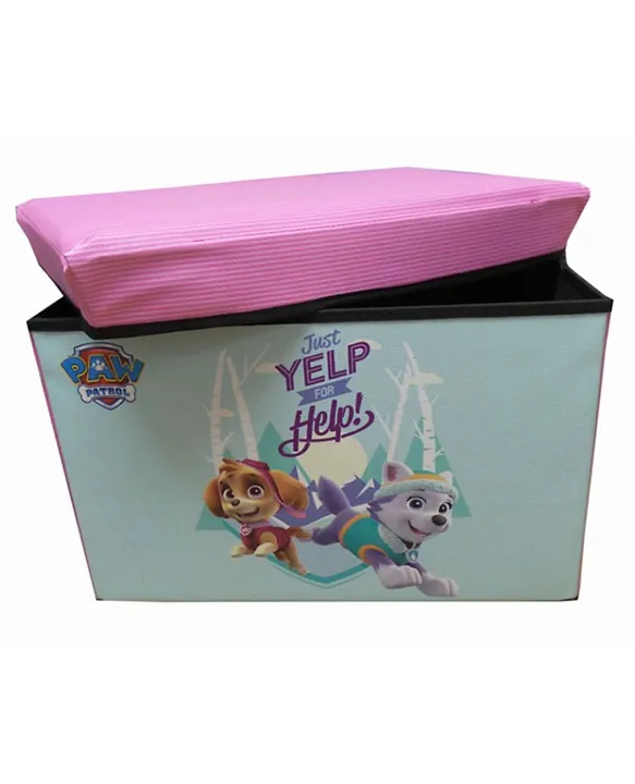 Girl paw patrol store toy box