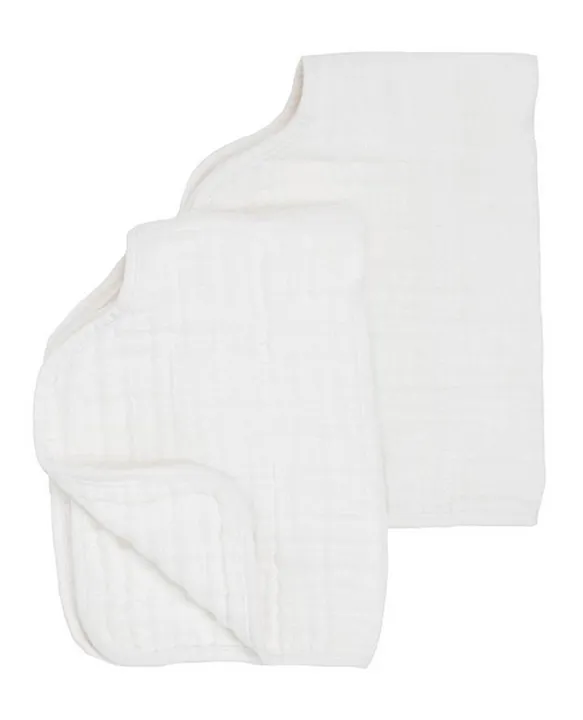 Plain white hot sale burp cloths