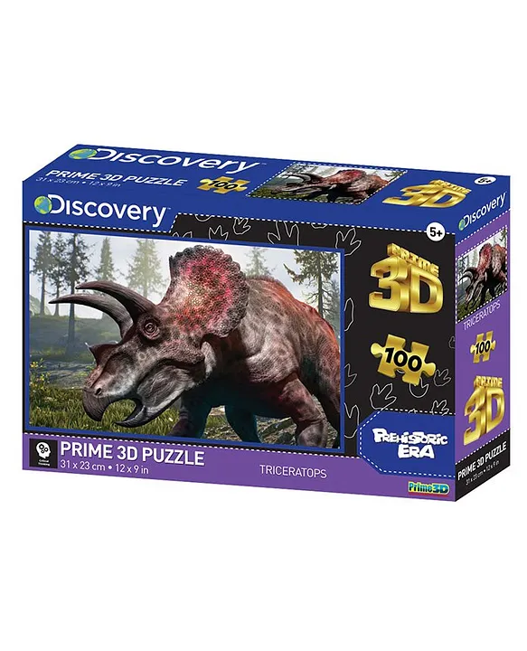 Prime 3D Discovery Licensed Triceratops 3D Puzzle 100 Pieces Online Oman, Buy Puzzle Games & Toys for (5-10Years) at - baff2aed2c446 Prime 3D Discovery Licensed Triceratops 3D Puzzle 100 Pieces Online Oman, Buy Puzzle Games & Toys for (5-10Years) at - baff2aed2c446