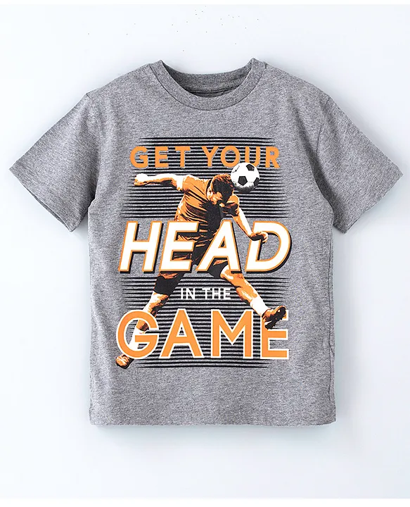 Buy Aeropostale PS Graphic TShirt Grey for Boys 5 6Years Online in Oman Shop at FirstCry.om bf413ae798279