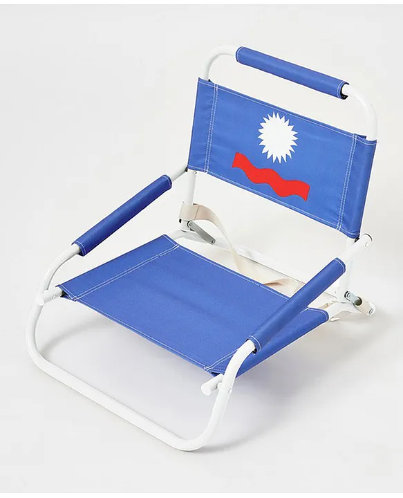 Blue beach hot sale chair