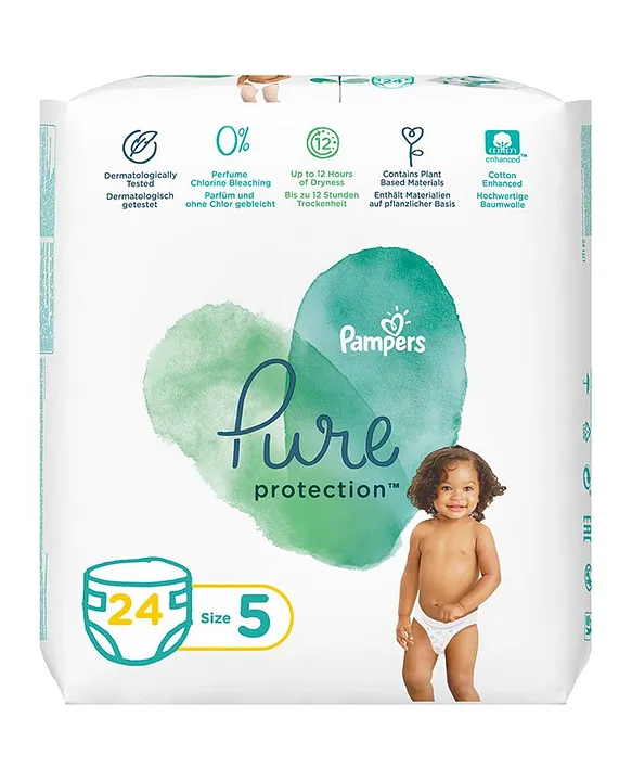 Newborn best sale pampers pure