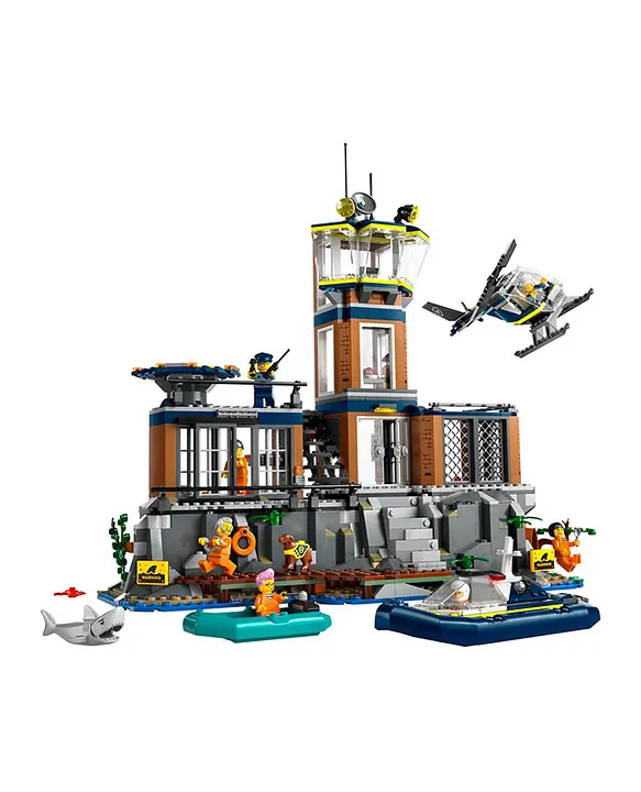 Lego city police island sale