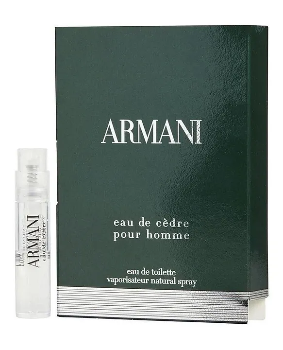 Armani eau sale de cedre price