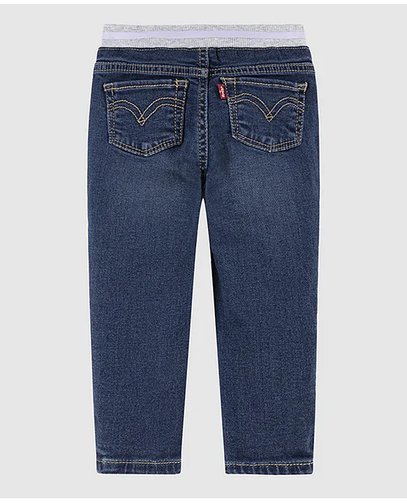 Levis pull best sale on jeans