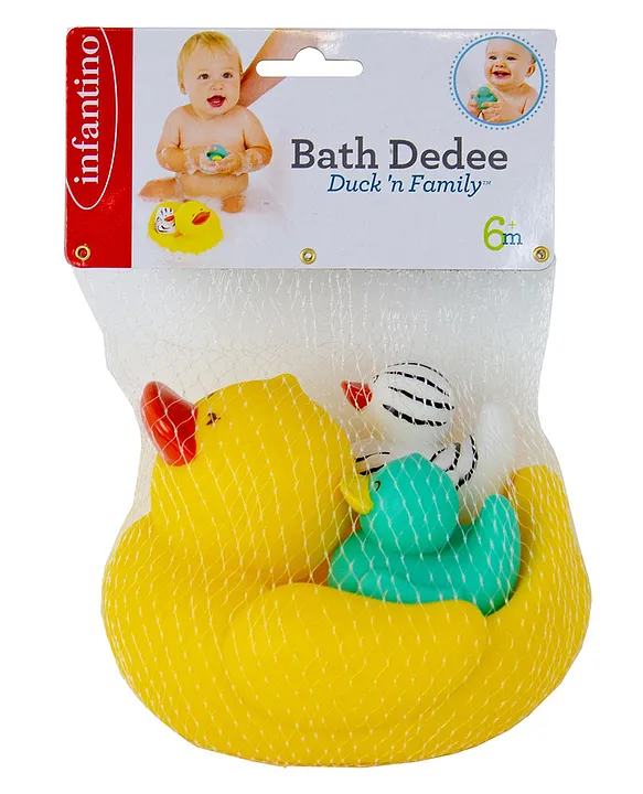 Infantino Bath Dedee Duck Family Squeeze Toy Set 2 Piece Safe Rubber Floating Bath Toys for Babies 6 Months Online UAE Buy Bath Toys for 6 24Months at FirstCry.ae c4f01ae435a43