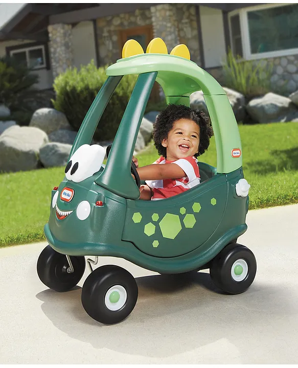 Little Tikes Dino Cozy Coupe RideOn Car Green Imaginative Play Ages 2 Easy to Handle Durable Tires Online in UAE Buy at Best Price from FirstCry.ae c9cf5ae315767