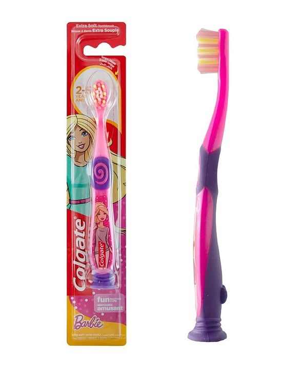 pink colgate toothbrush