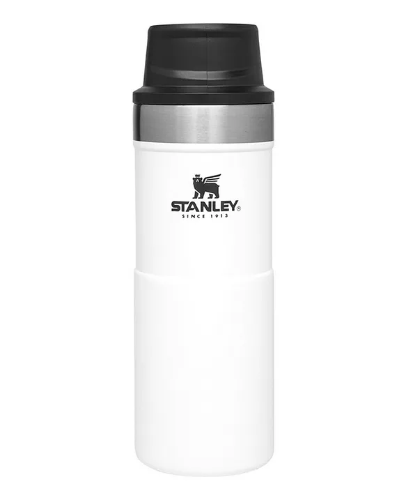 Stanley The Trigger-Action Travel Mug 350 ml, white, thermos