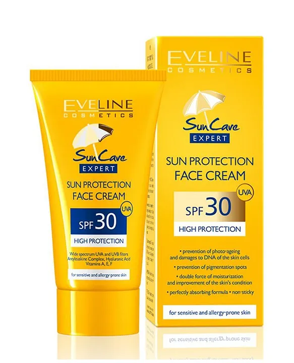 Eveline Cosmetics Sun Protection Face Cream SPF50 50ml