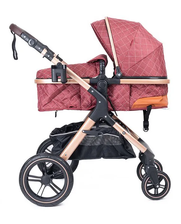 Fold in store half stroller