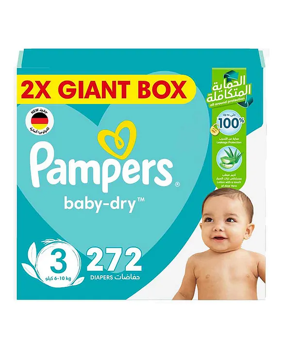 Pampers giant pack hot sale 3