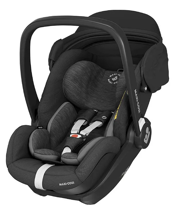 MaxiCosi Marble iSize Car Seat for 015 Months Nearly Flat Lying Position XL Sun Canopy with Isofix Base Essential Black Online in UAE Buy at Best Price from FirstCry.ae d98d5aea038c3