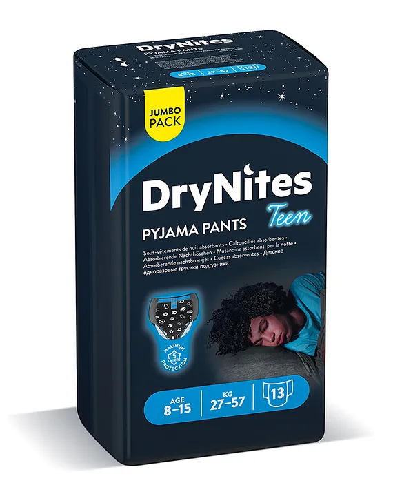 DryNites Pyjama Pants, Age 3-5 Y, BOY, 16-23 kg, 64 Bed Wetting Pants price  in UAE,  UAE