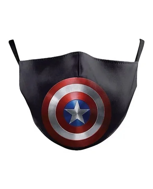 Talabety Captain America Reusable Kids Face Mask and Cartoon Characters With Carbon Filter PM Black Online in Oman, Buy at Best Price from - db6feae90dfb5 Talabety Captain America Reusable Kids Face Mask and Cartoon Characters With Carbon Filter PM Black Online in Oman, Buy at Best Price from - db6feae90dfb5
