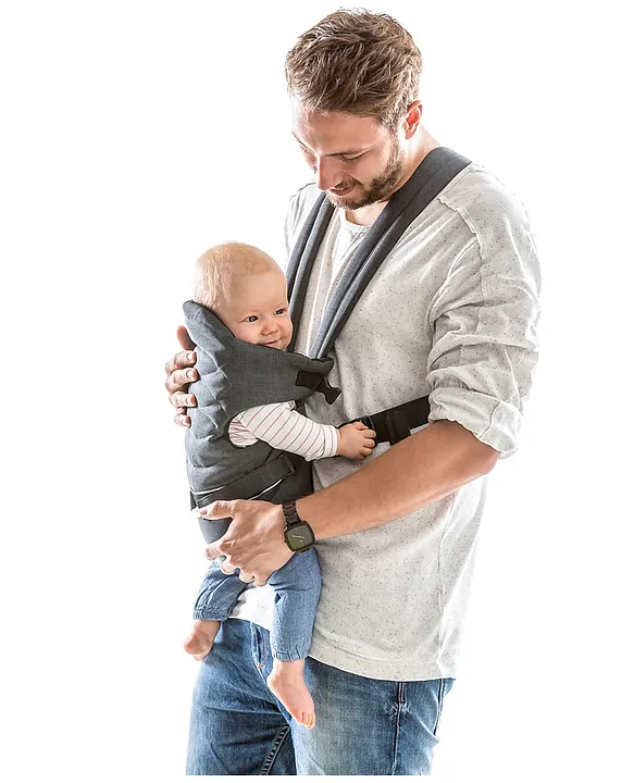 Hauck 2 Way Melange Charcoal Baby Carrier Ergonomic Front Back Carry Comfort Fit for 6 Months Grey Online in UAE Buy at Best Price from FirstCry.ae dcd59ae6dc1e6