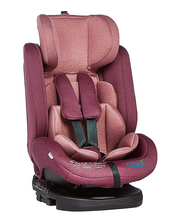 Pink best sale car seat