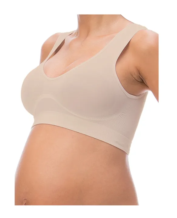 Relax Maternity 5310 Nonwired Pushup Maternity Bra With Wide Straps Nude  Online in UAE, Buy at Best Price from  - e111eae35ef29